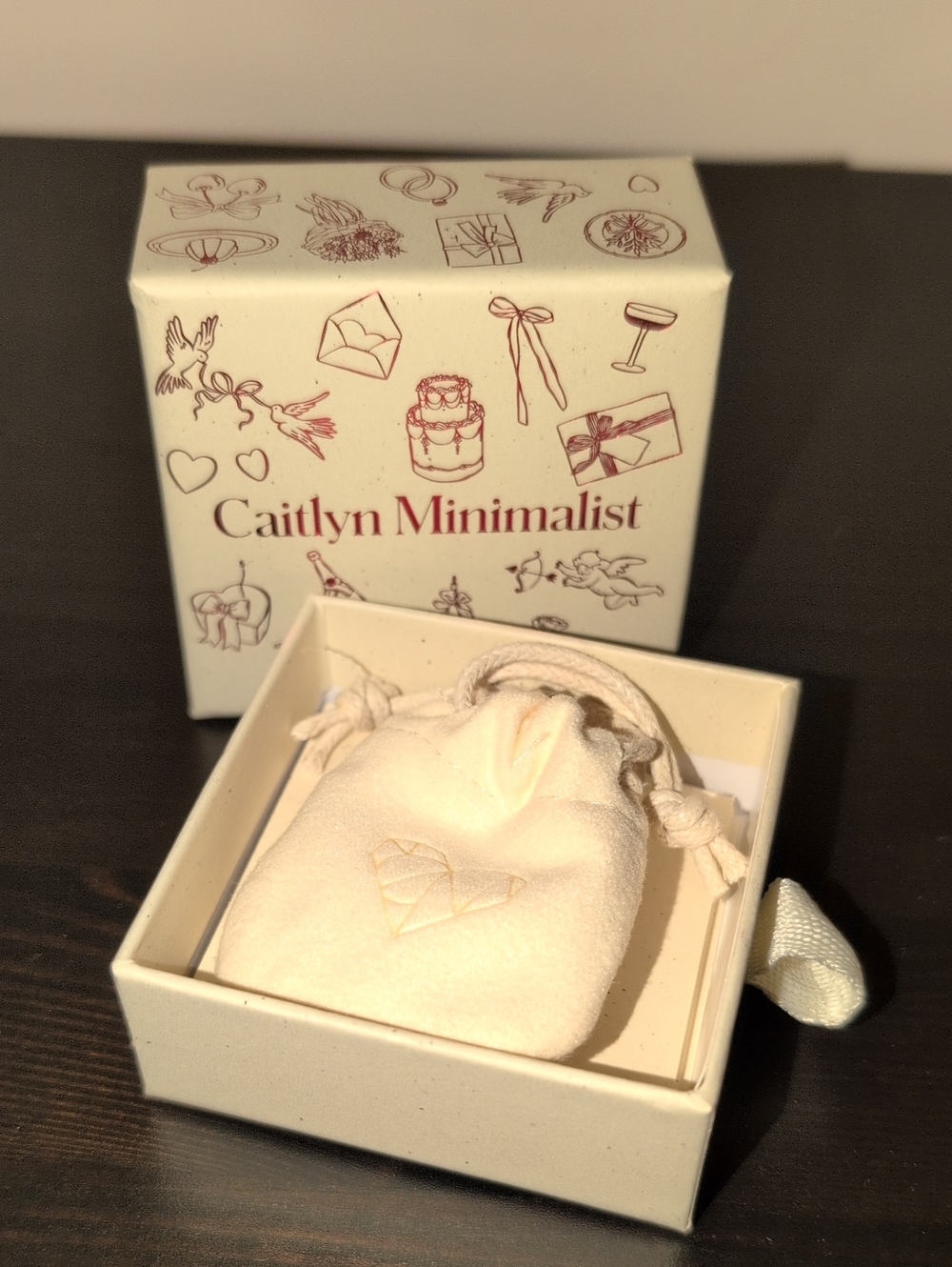 Caitlyn Minimalist, Pave 'S' Initial Pendant Necklace, New